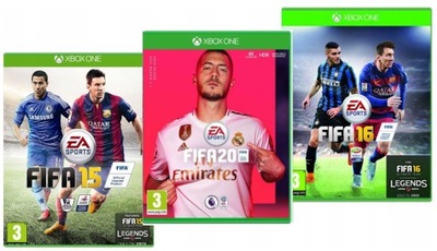 Zestaw FIFA 20 / 16 / 15 XBOX ONE Polski komentarz