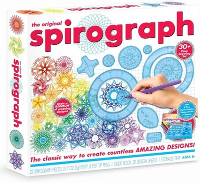 SPIROGRAPH ZESTAW Z PISAKAMI