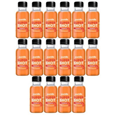 Purella Super Shot Energia imbir + guarana Zgrzewka 16 x 100 ml