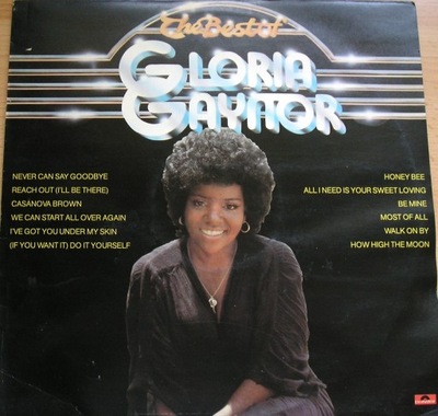 GLORIA GAYNOR - The best of - LP - UK