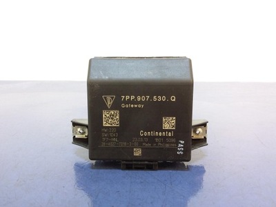 Porsche cayenne ii 7p5 модуль блок управления шлюз фото №1