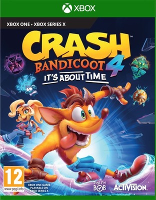 CRASH BANDICOOT 4 ITS ABOUT TIME XBOX ONE X/S KOD