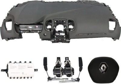 Приборная панель консоль подушка безопасности ремни renault scenic фото №1