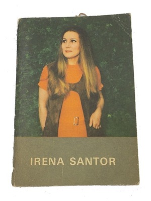 Irena Santor PWM 1972 Autograf dedykacja