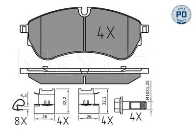 TRINKELĖS HAM. VW P. CRAFTER 2.0 TDI 16- 