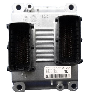 КОМПЬЮТЕР ECU OPEL CORSA C 1.4 55353612 0261208256