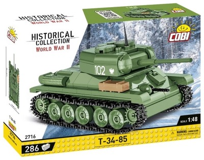 COBI 2716 Czołg T-34-85 Rudy 102