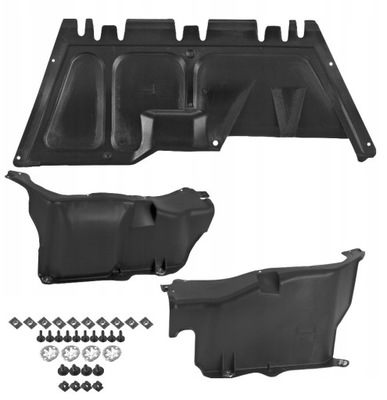 ЗАХИСТ ПІД ДВИГУН + БОКИ L+P SEAT LEON TOLEDO 99-