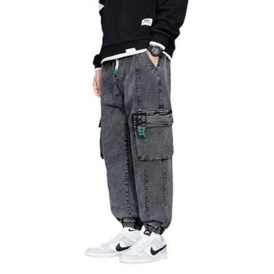 K127 jeansy męskie baggy/joggery rozmiar 5XL