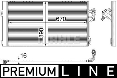 AC762000P/MAH CONDENSADOR BEHR PREMIUM LINE  