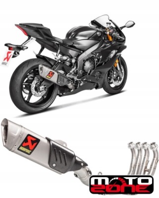 MUFFLER EXHAUST AKRAPOVIC YAMAHA YZF-R6 RJ05 RJ09 RJ11 RJ15 RJ27 2006-2024 