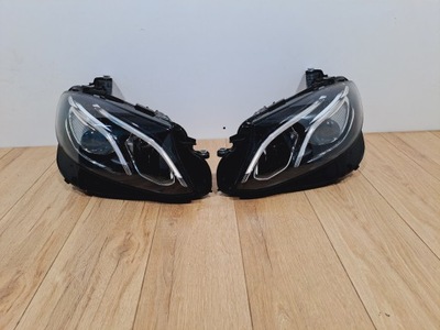 Mercedes e-klasa w213 full led ils лампа перед eur фото №1