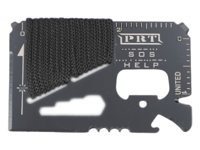 KARTA PRZEŻYCIA PRZETRWANIA SURVIVAL CARD NÓŻ PRT