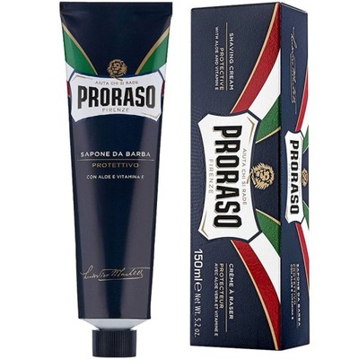 Krem do golenia w tubie PRORASO Blue Protective