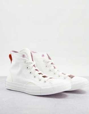 Converse 572418C - damskie - wysokie beżowe - 36.5