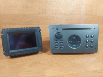 RADIO PLUS WYŚWIETLACZ OPEL VECTRA C 02-05 CDR2005 24441224 13117636