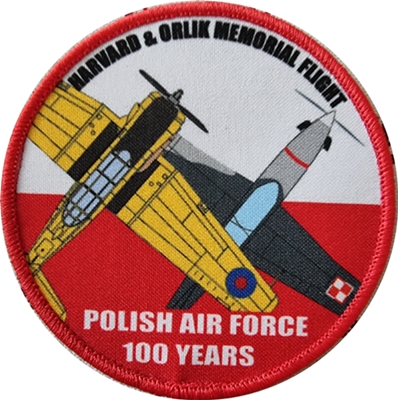100 lat Lotnictwa Wojskowego Oficjalna naszywka
