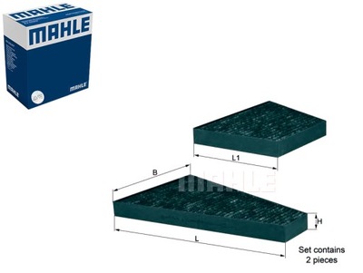 Mahle фильтр салонный bentley continental flying sp фото №1