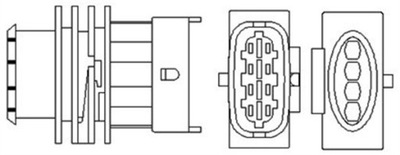 SONDA LAMBDA OPEL 1,4/1,6 16V ASTRAG/CORSA C OSM086  