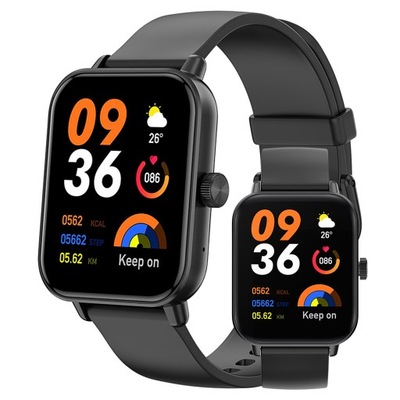 Colmi P81 Inteligentny Zegarek Sportowy Smartwatch Bluetooth IP67 Czarny