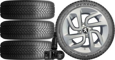 NUEVO RUEDAS INVIERNO PEUGEOT 307 DUNLOP 205/55R16+TPMS*1  