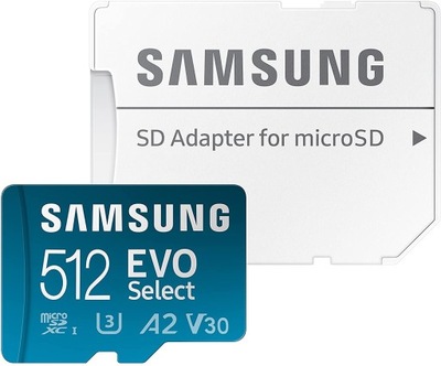 Karta microSD Samsung EVO Select 512 GB microSDXC 512 GB (3047)