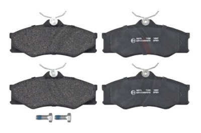 Тормозные колодки ham. vw transporter iii 1.6-2.1 79- перед фото №1