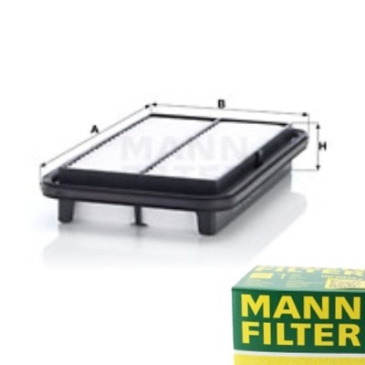 Фильтр воздуха mann-filter do nissan pixo 1.0 фото №1