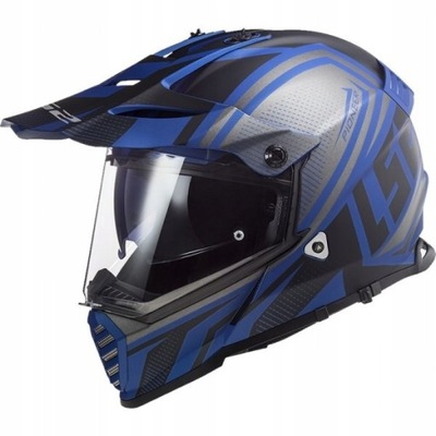 KASK LS2 MX436 PIONEER EVO MASTER MATT BL.BLUE XXL