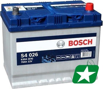 BOSCH S4 026 70AH 630A P+