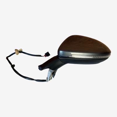 Зеркало левая vw volkswagen golf vii lift 5g0 6 pin 2017 rok фото №1