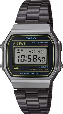 ZEGAREK MĘSKI CASIO RETRO VINTAGE A168WEHB-1AEF + BOX