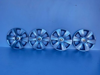 WHEEL COVERS SKODA FABIA RAPID III 3 15'' 6V0  