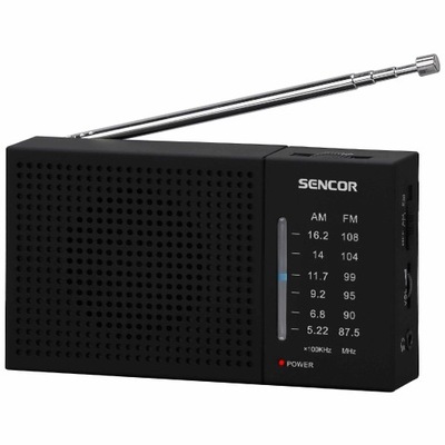 Radioodtwarzacz radio przenośne FM/AM AUX-OUT/Jack 3,5mm Sencor SRD 1800