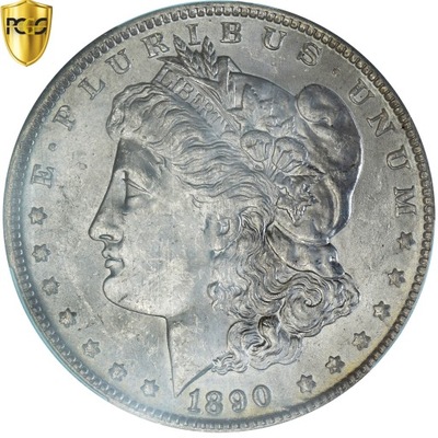 Moneta, USA, Morgan dollar, 1890, New Orleans, PCG