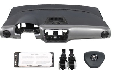 Панель приладів консоль подушка безпеки ремені skoda citigo фото №1