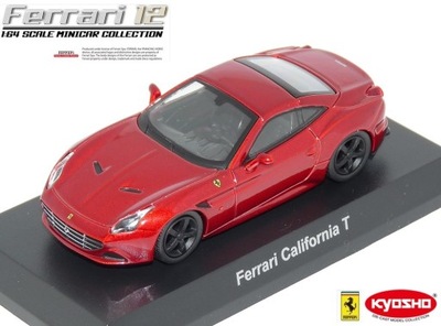 KYOSHO 1:64 Ferrari California T RED M, - 1:64 Minicar Collection [NOWY]