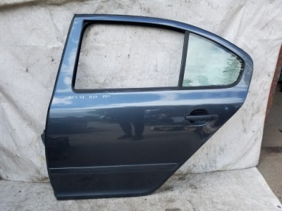 Дверь задняя левая skoda octavia ii lift hb kod 9153 фото №1