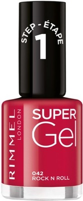 RIMMEL - SUPER GEL Żelowy lakier 042 ROCK N ROLL