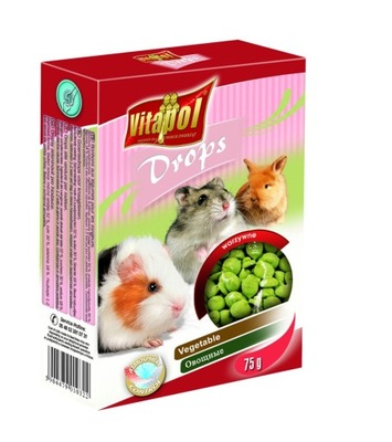 VITAPOL dropsy dla gryzoni WARZYWNE 1032