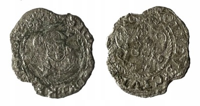 szeląg, Zygmunt III Waza, Ryga 16?, srebro (37)