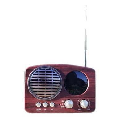 Kuchenne Radio w stylu Retro z Anteną Głośnik Bt