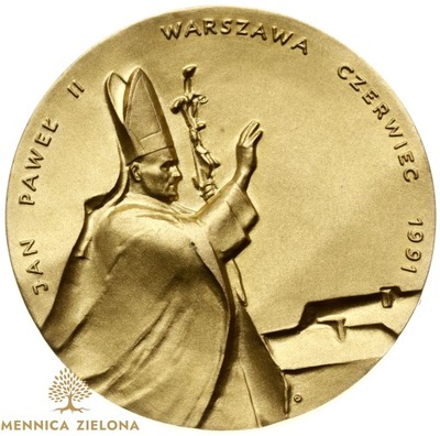 Złoty medal Jan Paweł II – 200 rocznica Konstytucji 3 maja