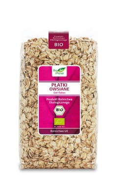 Płatki owsiane BIO 600g BIO PLANET