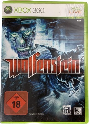 WOLFENSTEIN płyta ideał komplet XBOX 360