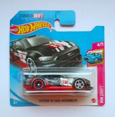 HOTWHEELS CUSTOM 2018 FORD MUSTANG GT