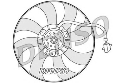 DENSO ВЕНТИЛЯТОР РАДИАТОРА SEAT CORDOBA IBIZA III