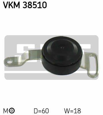 РОЛИК НАТЯГУЮЧИЙ PK SKF VKM 38510 VKM38510