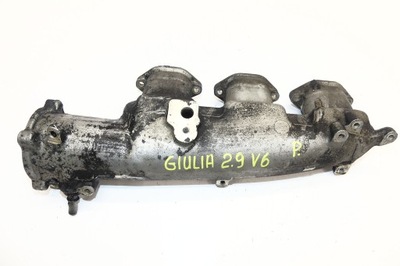 Alfa romeo giulia quadrifoglio 2.9 v6 колектор всмоктуючий правий фото №1
