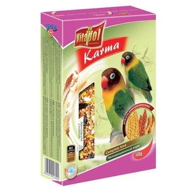VITAPOL Pokarm dla papug nierozłączek 500g